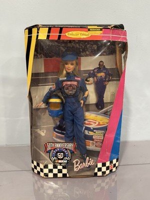 Barbie NASCAR 50th Anniversary Collector Edition Doll 1998 Mattel #20442 Racing