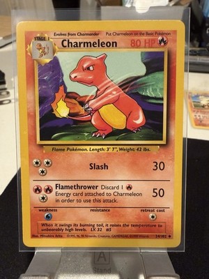 Charmeleon 024/102 Base Set Regular