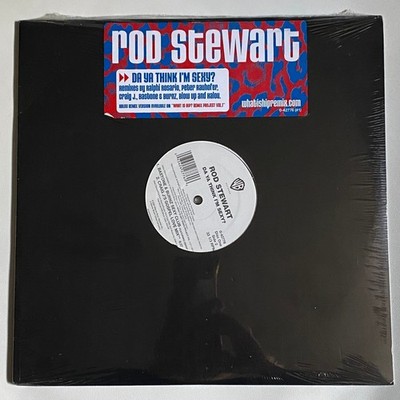 ROD STEWART - DO YOU THINK I'M SEXY US 12'' VINYL DOUBLE MAXI XINGLE NEW & SEALED
