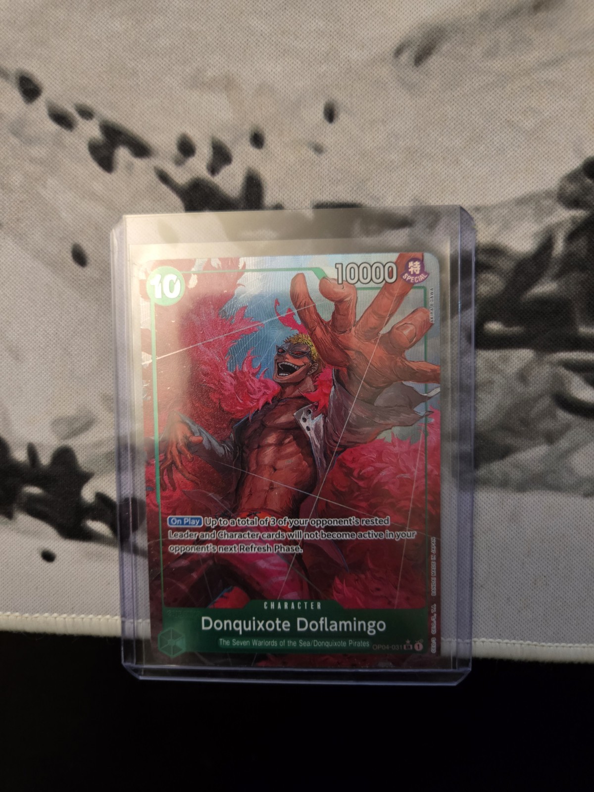 Donquixote Doflamingo OP04-031 SR ALT ART Premium Booster The Best PRB-01