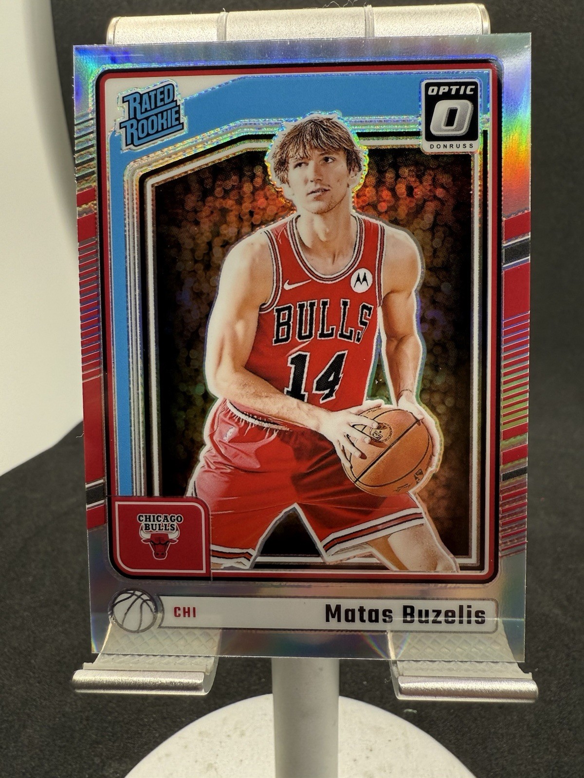 2024-25 donruss optic matas buzelis 271 silver