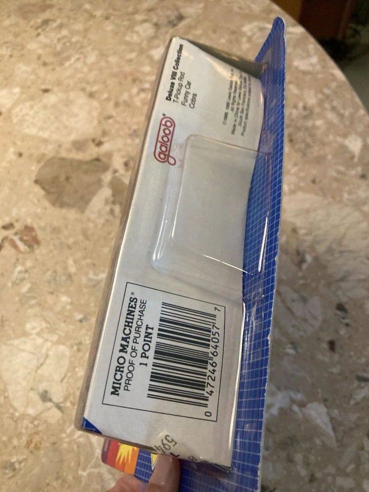 Micro Machines - Deluxe Collection VIII NOS Cobra Funny Car Ford T-pickup 1988 - Image 2 of 4