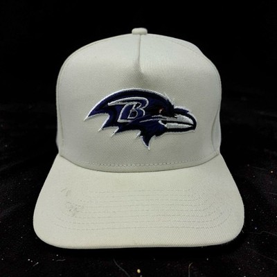 Baltimore Ravens Hat New Era 9FORTY A-Frame Snapback Cream Beige NFL Cap