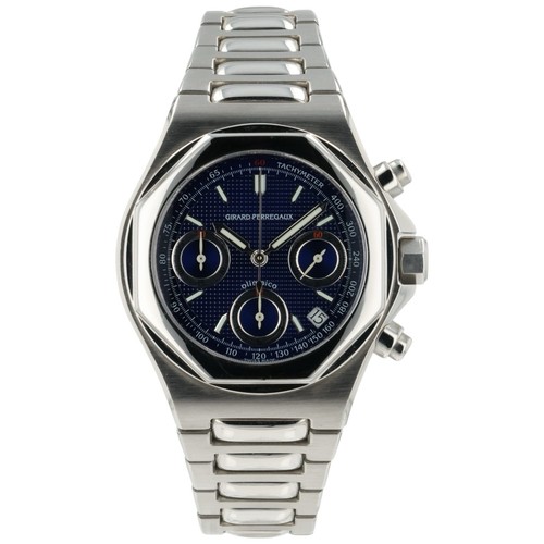 Girard Perregaux Laureato Blue Dial Stainless Steel 41mm Automatic Men’s 8017