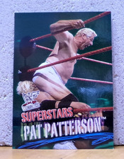 OLDER VINTAGE COOL LOOKING WWF - WWE SUPERSTARS TRADING CARD PAT PATTERSON