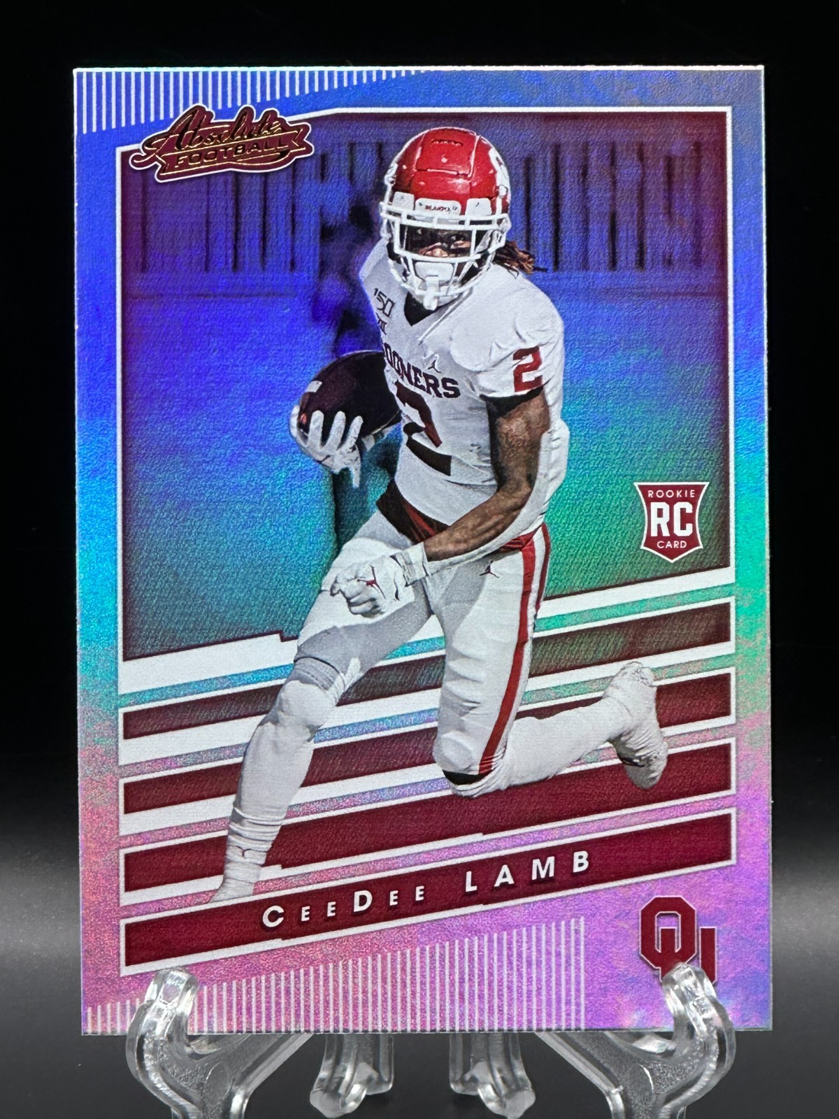 CeeDee Lamb 2020 Panini Chronicles Draft Picks Absolute Rookie #5 RC Sooners