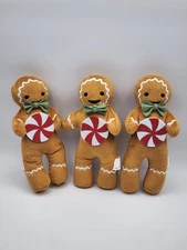 Target Bullseye Playground Gingerbread Man 8" Plush Super Cute New Qty.  of 3