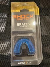 Shock Doctor Braces Mouthguatd, Strapless, Adult 12+