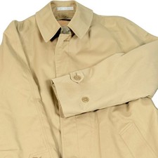 Vtg Misty Harbor 40L Wool Blend Trench Rain Coat Zip Out Liner Business Casual