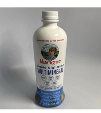 Mary Ruth's Nighttime Multimineral Liquid Coconut Dream 30 Oz Exp 08/2026 Sealed