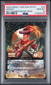 Lorcana ウッディセットチャンピオンシップ プロモ 25+ Set Championship Lorcana for sale | Updated Oct 2026