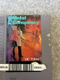 Mafat Conspiracy (NES, 1990) - Game Cartridge & Plastic Case - T&W