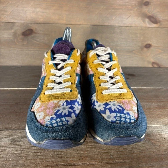 inkkas hendrix womens size 8 shoes multicolor flroal comfort walking sneakers - Image 4 of 4