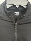 PINK By Victorias Secret Black Rashguard Long Sleeve Crop 3/4 Zip NWOT Sz XS — photo 3