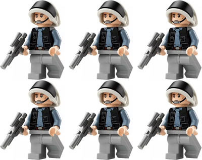 NEW Lot of 6x LEGO  Star Wars (40755) Rebel FLEET TROOPERS  Minifigures (sw1285)