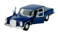 Welly Old Timer 1963 MERCEDES-BENZ 600 W100 Blau 1:34 Die Cast Metal Model Neuw