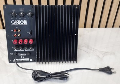 Canton Subwoofer Aktivmodul Endstufe Einbauverstärker Aktiv Verstärker
