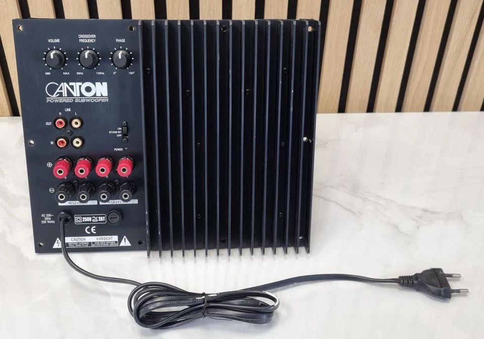 Canton Subwoofer Aktivmodul Endstufe Einbauverstärker Aktiv Verstärker - Bild 1 von 3