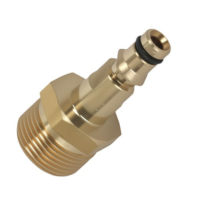 #ad 1x M22 14mm Brass Adapter for Karcher Pressure Washer Hose Quick Connect $13.48