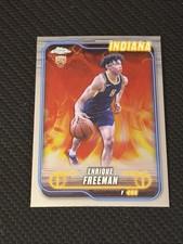 2024/2025 Topps Chrome 🏀 Enrique Freeman #111 RC 🏀 Base Card - Pacers