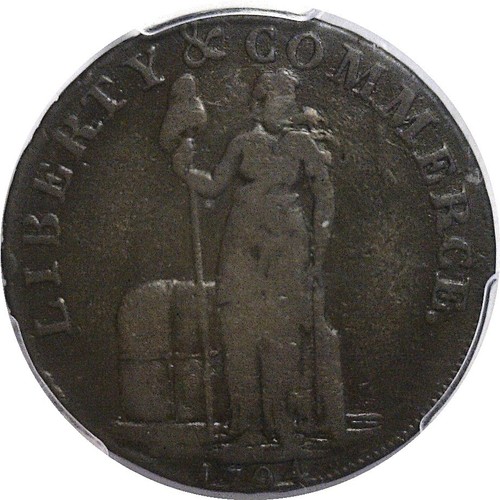 1794 Talbot, Allum, & Lee Colonial Cent PCGS F-15 - Picture 2 of 3