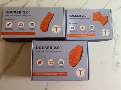 ROCKER 2.0 Neck, Shoulder, Back And Glutes Pain Trigger Point Massage