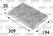 Innenraumfilter VALEO PROTECT 698682 Aktivkohlefilter für A6 4B2 C5 4B5 AUDI 4B6