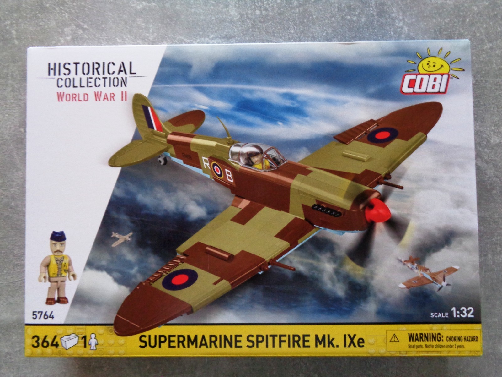 COBI 5764 Supermarine Spitfire Mk.IXe Flugzeug Bausatz 1:48 - Bild 4