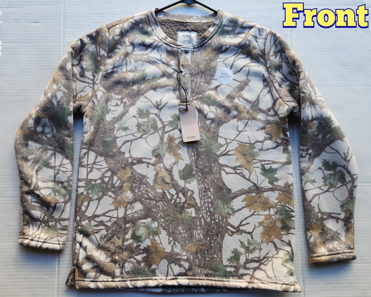 Nomad By Craft + Flow Men's Apparel Camo Tree Long Sleeves T-Shirt