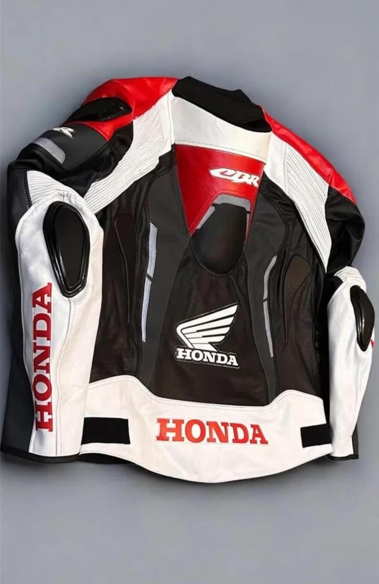 Honda Motorbike Leather Jacket MotoGP Honda Motorcycle Racing