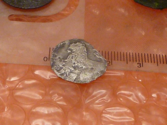 Original 1633 TRANSISVLANIA Colonial Dutch NY Early Example 1st USA Dime #2 - Image 3 of 3