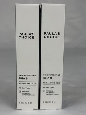 2 Pack  Paula's Choice SKIN PERFECTING BHA 9 Salicylic Acid Exfoliate NEW