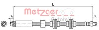 Metzger Bremsschlauch Passend FüR Bmw 1Er 116I 116D 118I 3Er Touring