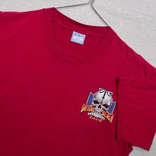 Vintage All Sport Daytona Beach Bike Week 2002 Skull Graphic T Shirt XXL