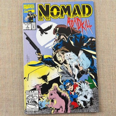 Nomad #10 Marvel Comics 1992 30th Anniversary Spider Man Logo