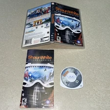 Shaun White Snowboarding (Sony PSP, 2008) Pre Owned With Case Manual Game Tested