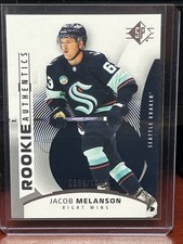 2025-26 Upper Deck SP Rookie Authentics #110 Jacob Melanson Kraken 0689/1749 RC
