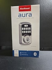 Kwikset Aura Bluetooth Smart Lock - Satin Nickel (99420-001)