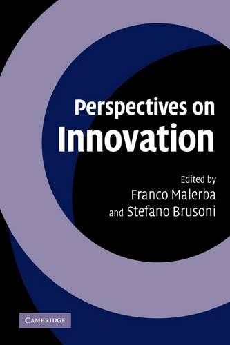 Perspectives on Innovation by Franco Malerba, Stefano Brusoni - 9780521685610