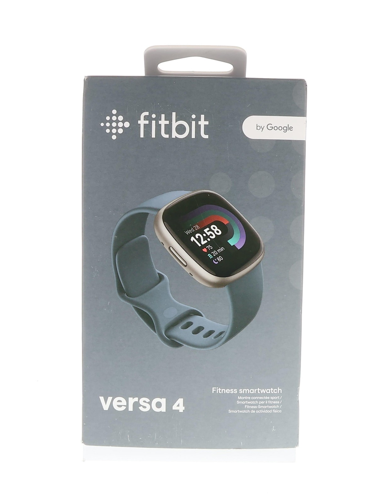 Fitbit Versa 4 Fitness Smartwatch GPS Heart Rate 40+ Modes Blue Sleep