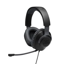 JBL Quantum 100 Gaming Headphones - Wired Over-Ear - Black