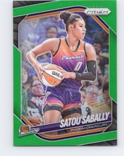 2025 Panini Prizm WNBA #4 Satou Sabally Green Prizms Phoenix Mercury