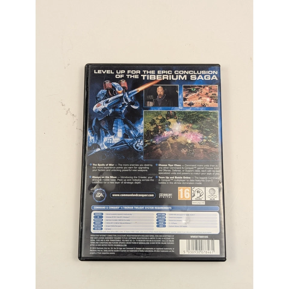 Command & Conquer 4 Tiberian Twilight PC DVD Game Complete - Image 2 of 4