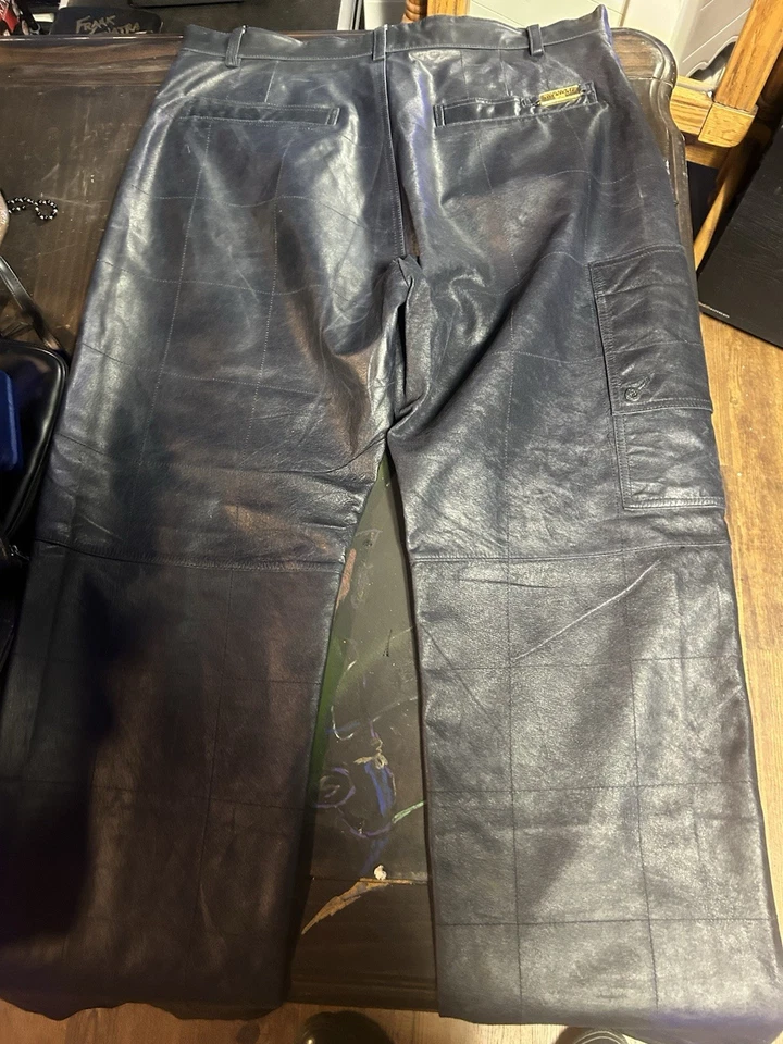 Calça de couro masculina 38 Tommy Jeans Hilfiger - Imagem 2 de 4