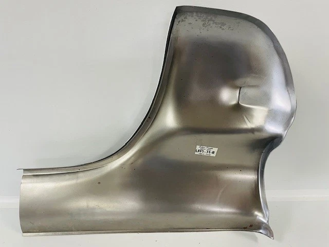 Sección inferior guardabarros delantero Chevrolet Chevy Corvair Monza, derecha 1960-1964 Schott Foto 4 de 4