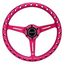 Nrg Innovations 3-spoke All Aluminum Extra Light Anadized Pink Steering Wheel Nrg Innovations 3-spoke All Aluminum Extra Light Anadized Pink Steering Wheel