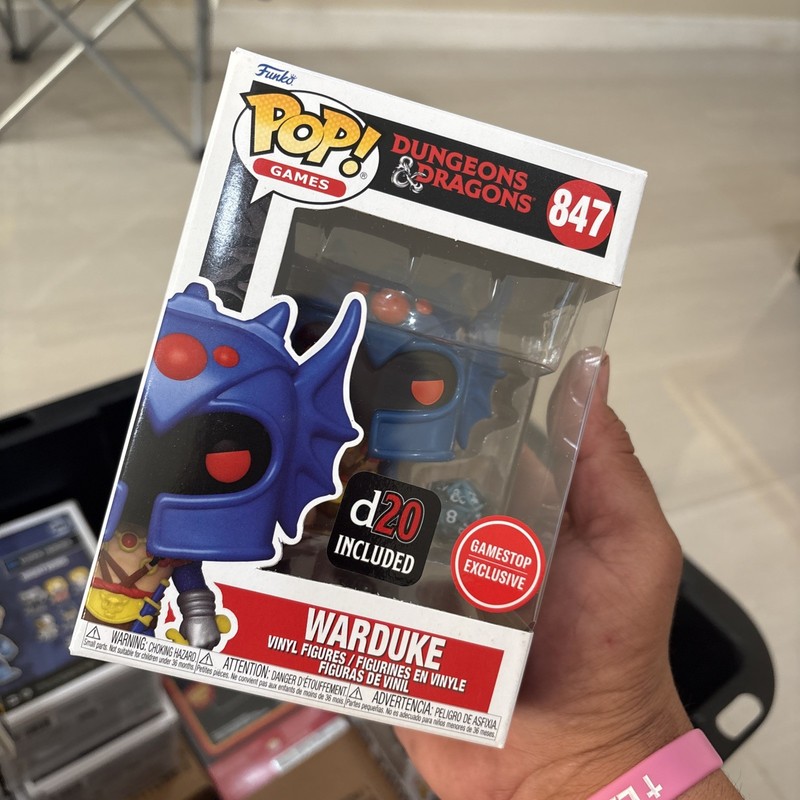 Funko Pop! Vinyl: Dungeons & Dragons - Warduke - GameStop (GS) Exclusive #847