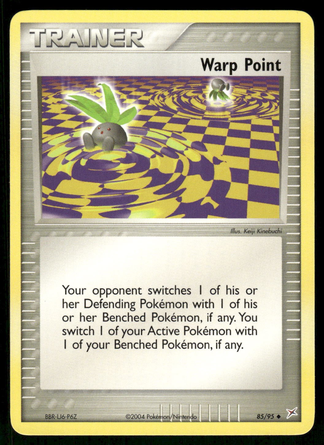 2006 NM Pokemon Warp Point 85/95 Team Magma vs Team Aqua English