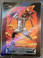 Panini 2024-25 One and One Downtown Insert LeBron James Miami Heat Card #39