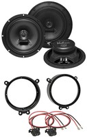 Hifonics 2-Wege 16,5Cm 180Watt Lautsprecher FüR Mercedes C- CLC- Clk-Klasse Fron